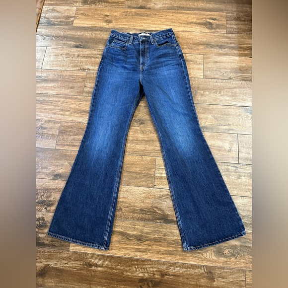 Levi’s 70s High Flare Jeans 28x32, 70s retro Levi’s Flare Jeans - Picture 3 of 16
